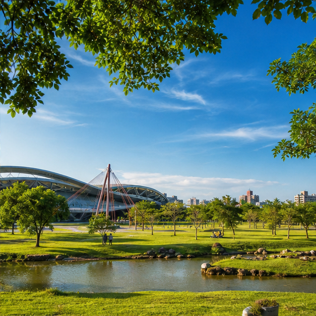 羅東運動公園綠地(示意圖)